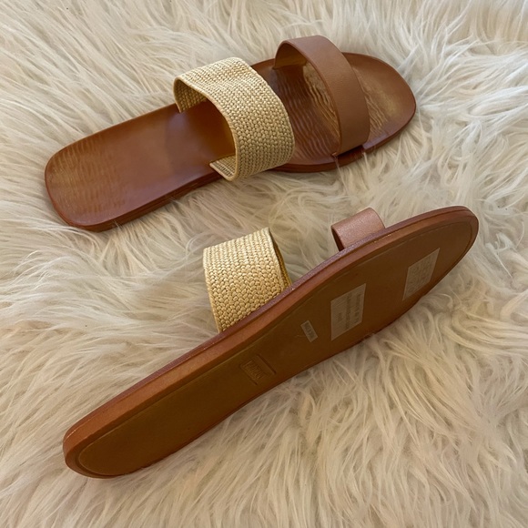 Lagertha Double Strap Woven Casual Sandals - Picture 10 of 12